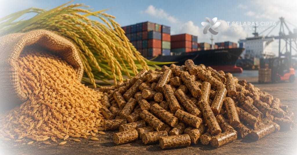Rice Husk Pellet Quality Standard for Export Markets